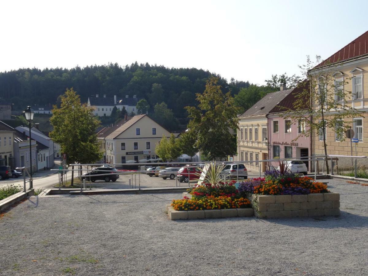 Gaestehaus Familie Loeffler - Ferienwohnung Am Stadtplatz In リッチャウ エクステリア 写真